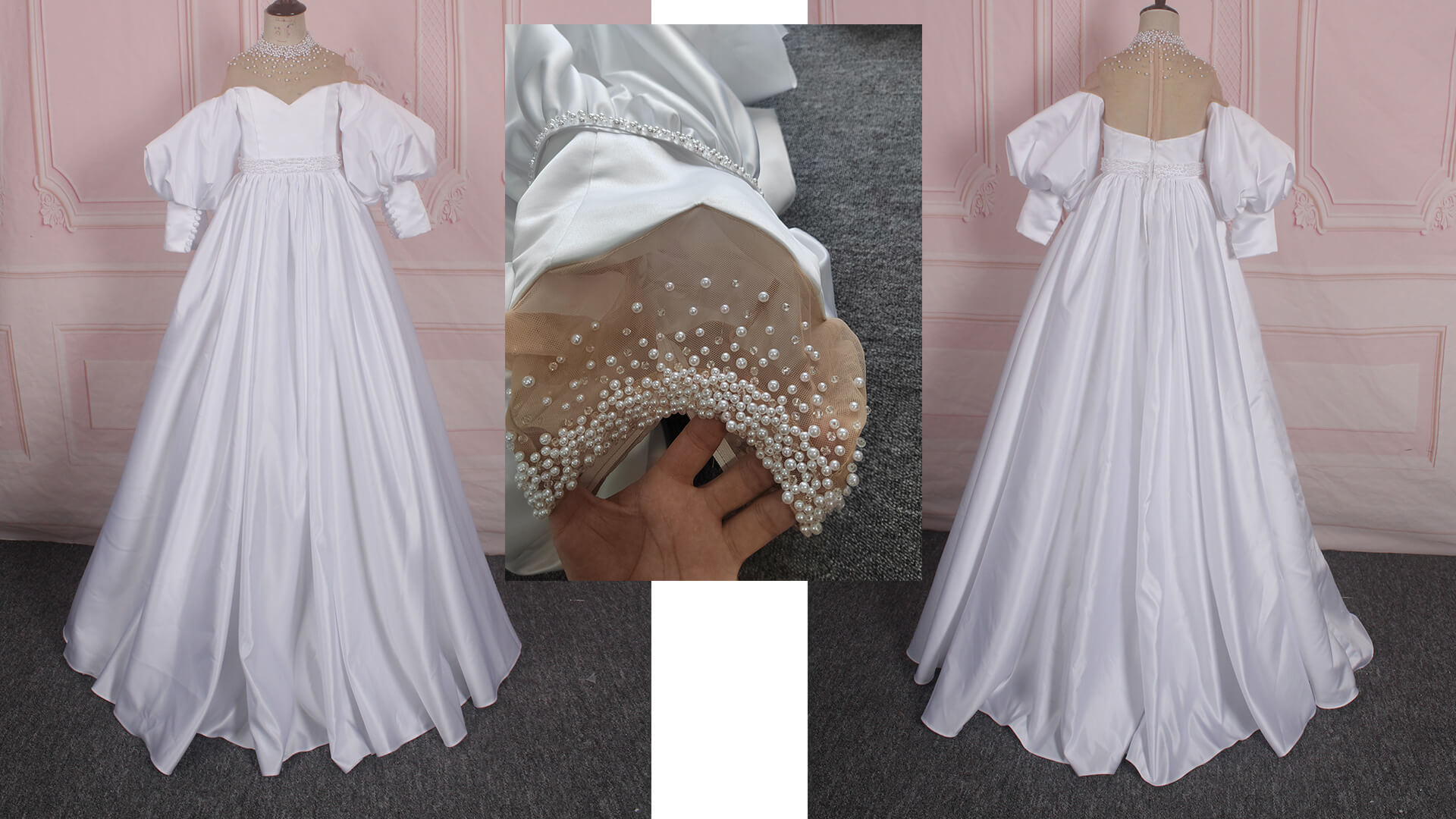 vshine bridal flower girl dress-FG95453